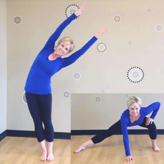 Avance lateral estilo árbol inclinado