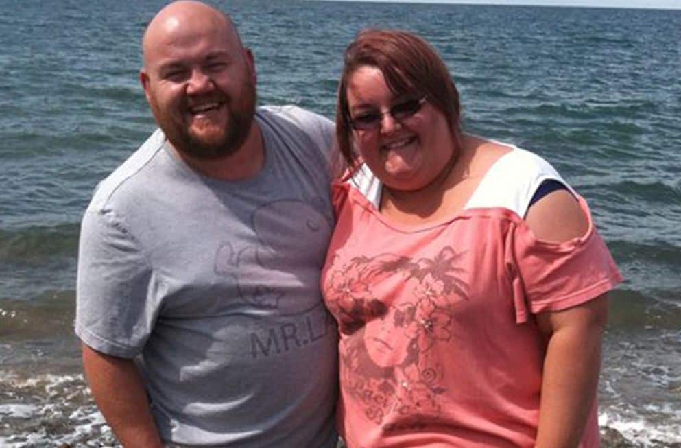 La pareja Pierde la Mitad del Peso después de Saber que Podrían Morir a los 40 1 La pareja Pierde la Mitad del Peso después de Saber que Podrían Morir a los 40 1