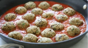 8 Recetas de Albóndigas de Berenjena Light