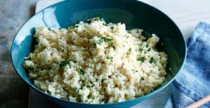 7 Recetas de Arroz de coliflor Low Carb