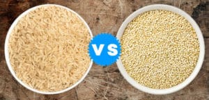 Quinoa o Arroz Integral, por Lo Que es Mejor?