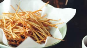 4 Recetas de Patatas Paja Light