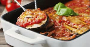 5 Recetas de Berenjena a la Parmegiana Light