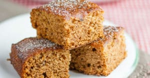 6 Recetas de Pastel de Jengibre Light