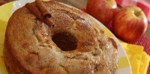 5 Recetas de Bizcocho Integral de Manzana y Canela