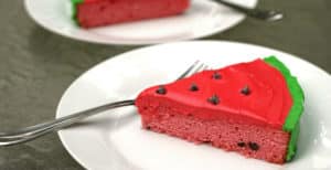 5 Recetas de Pastel de Sandía Light