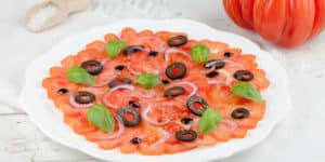 10 Recetas de Carpaccio de Tomate Light