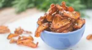4 Recetas de Chips de Zanahoria Light