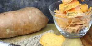4 Recetas de Chips de Ñame Asado Light