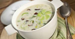 8 Recetas de Crema de puerros Light