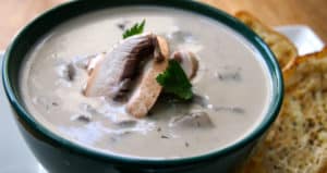 7 Recetas de Crema de Setas – Light y Deliciosas