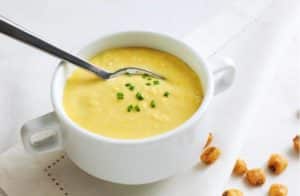 10 Recetas de crema de maíz light