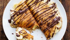 6 Recetas de Crepioca Dulce Con Pocas Calorías