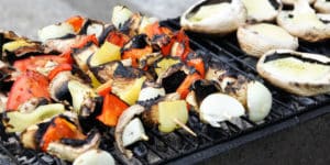 8 Recetas de Brochetas de Verduras Light