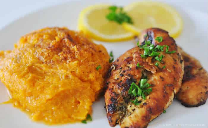 10 Recetas de pollo con patata dulce light 1 10 Recetas de pollo con patata dulce light