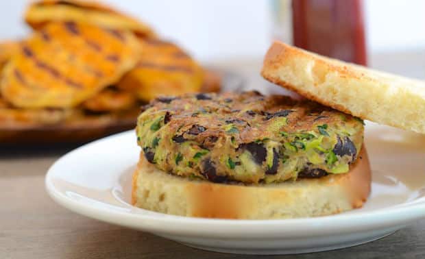 10 Recetas de hamburguesas de calabacín light 1 10 Recetas de hamburguesas de calabacín light