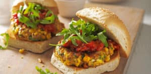 10 Recetas de hamburguesas de garbanzos light
