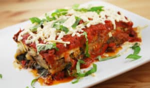 10 Recetas de Lasaña de Berenjena Light