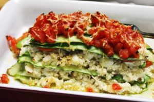 5 Recetas de Lasaña de Calabacín Light