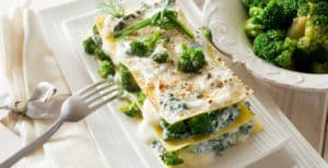 7 Recetas de Lasaña de Brócoli Light