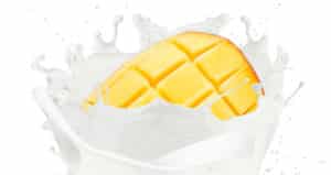 ¿Se hace daño un mango con leche?
