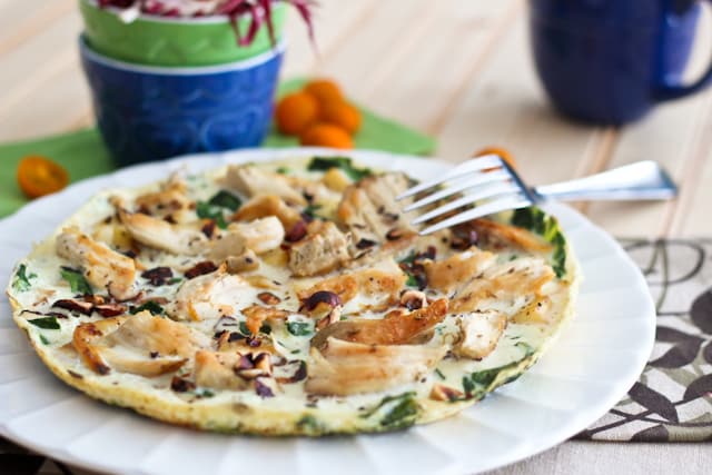 10 Recetas de tortilla de pollo light 1 10 Recetas de tortilla de pollo light