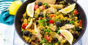 8 Recetas de Paella Vegana Light