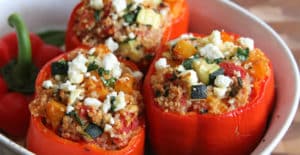 10 Recetas de pimientos rellenos light