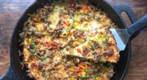 10 Recetas de Pizza de la Sartén Low Carb