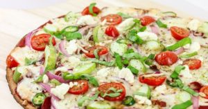 10 Recetas de Pizza de Verduras Light