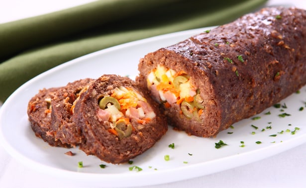 10 Recetas de arrollado de carne picada light 1 10 Recetas de arrollado de carne picada light