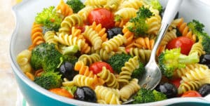 10 Recetas de ensalada de pasta de colores light