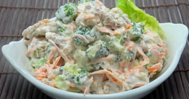 6 Recetas de Ensalada de Mayonesa Baja en Carbohidratos 1 6 Recetas de Ensalada de Mayonesa Baja en Carbohidratos 1