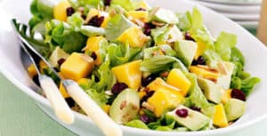 10 Recetas de ensalada de mango light