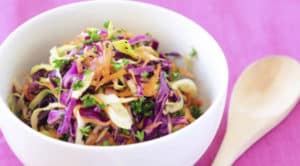 10 Recetas de Ensalada de Col Cruda