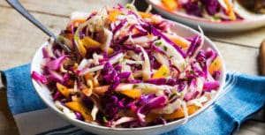 6 Recetas de Ensalada de Repollo con Manga Light