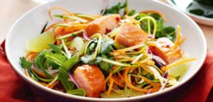10 Recetas de ensalada de salmón light