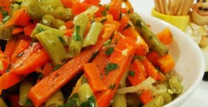 8 Recetas de Ensalada de Judías verdes con Zanahoria Light