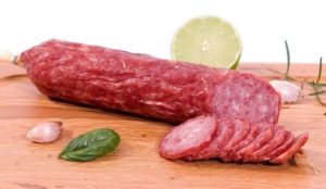 El Salami Carne? Las calorías y el Análisis de