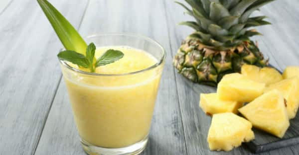 10 Recetas de Batido de Piña para Adelgazar 1 10 Recetas de Batido de Piña para Adelgazar 1