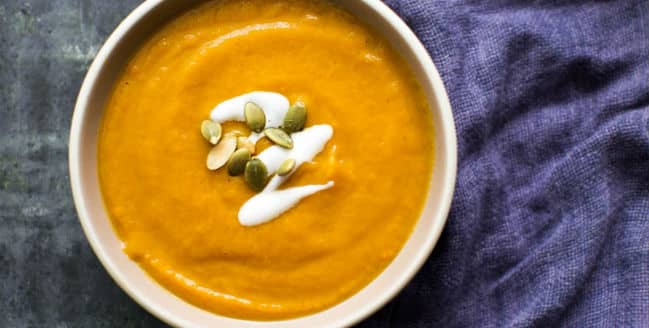 7 Recetas de Sopa de Calabaza con Queso Light 1 7 Recetas de Sopa de Calabaza con Queso Light 1