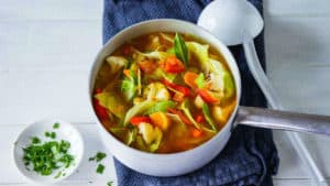 10 Recetas de sopa termogénica
