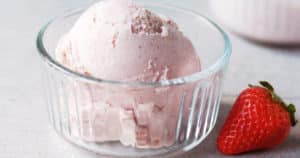 5 Recetas de Helado de Fresa Low Carb