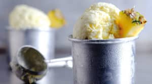 10 Recetas de Helado Vegano de Piña