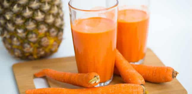 10 Recetas de Jugo de Piña con Zanahoria para Adelgazar 1 10 Recetas de Jugo de Piña con Zanahoria para Adelgazar 1