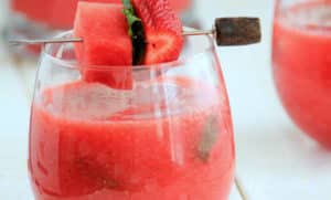8 Recetas de Jugo de Sandía con la Fresa Para Adelgazar