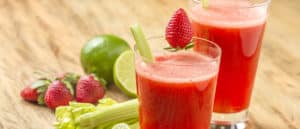6 Recetas de Jugo Detox Con la Fresa Para Adelgazar