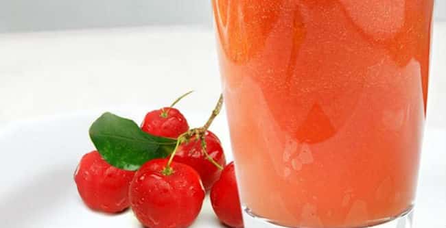 8 Recetas de Vitamina de Acerola para Adelgazar 1 8 Recetas de Vitamina de Acerola para Adelgazar 1