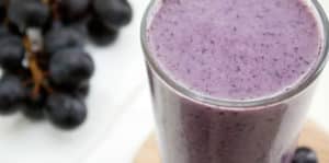 10 Recetas de zumos de uva para adelgazar