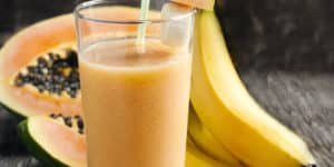 5 Recetas de zumos de Papaya con Plátano para Adelgazar